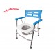 Krzesło toaletowo-prysznicowe, aluminiowe – składane AR-104 ARmedical