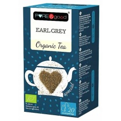 Herbata organiczna Czarna Earl Grey Pure&good 20torebek