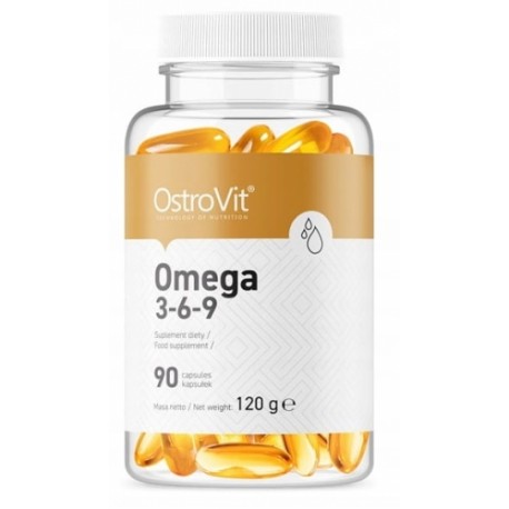 OstroVit Omega 3-6-9 x 90 kapsułek