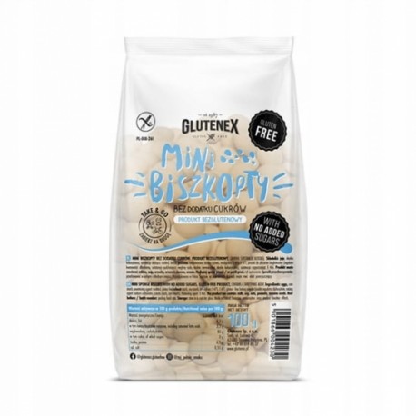 Mini biszkopty ciasteczka 100g Glutenex