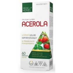 Acerola x 60kapsułek Medica Herbs