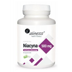 Niacyna 500mg x 100 kaps Aliness