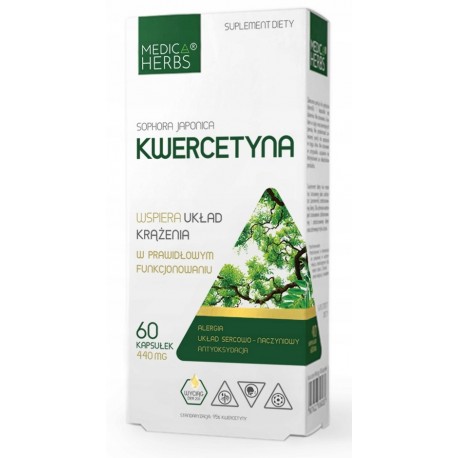 Kwercetyna  x 60 kapsułek Medica Herbs