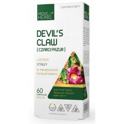 Devil's claw Czarci pazur  x 60 kapsułek Medica Herbs