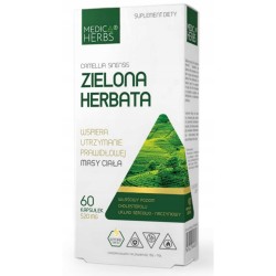 Zielona herbata x 60 kapsułek Medica Herbs