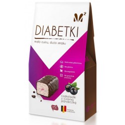 Diabetki czekoladki z czarną porzeczką 100g