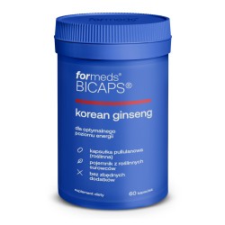 BICAPS® KOREAN GINSENG x 60 kaps. FORMEDS
