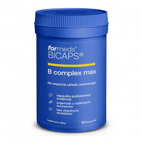 BICAPS B COMPLEX MAX X 60 kaps. FORMEDS