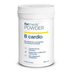 F-VIT B CARDIO Witaminy B6 i B12 +kwas foliowy  60 porcji FORMEDS