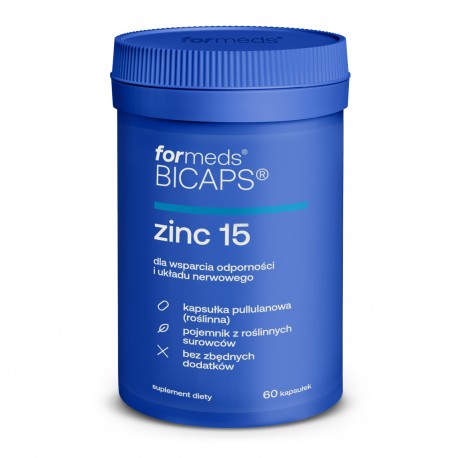 BICAPS ZINC 15 x 60 kaps. FORMEDS