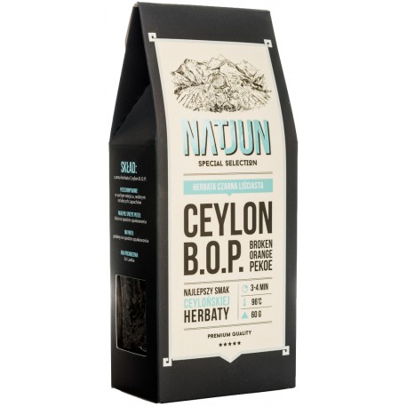 Herbata czarna ''Ceylon B.O.P'' 60g NATJUN