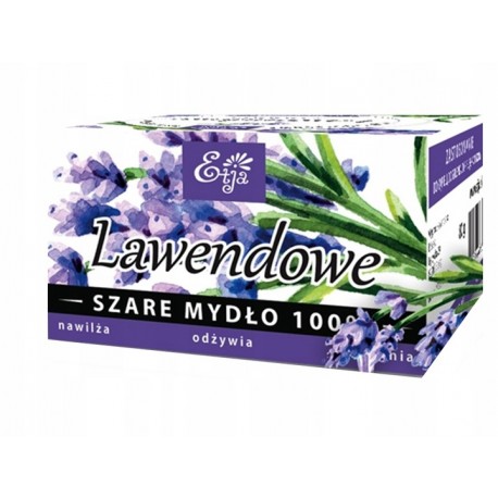 Naturalne mydło potasowe lawendowe 80g Etja