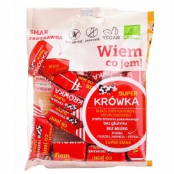 Krówki truskawkowe VEGAN BIO 150g