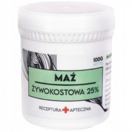 Maź żywokostowa 25%  100g Efekt impex