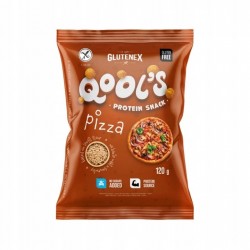 Glutenex Qools kulki snacki proteinowe z soczewicy pizza