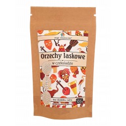 Orzechy laskowe w czekoladzie 100g Pięć Przemian