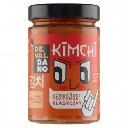 Devaldano kimchi wegańskie pikantne koreańska kiszonka 300 g