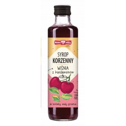 Syrop korzenny wiśnia z kardamonem 250 ml Polska Róża