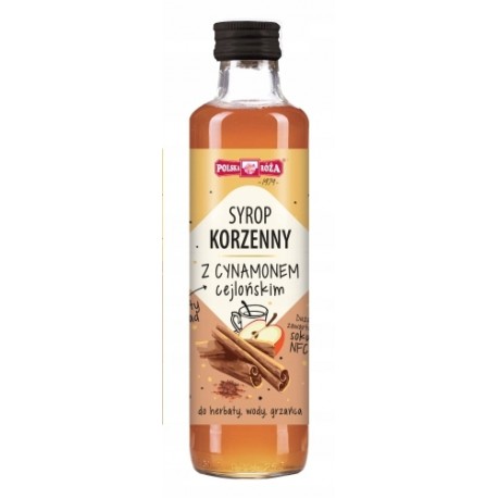 Syrop korzenny z cynamonem cejlońskim 250 ml Polska Róża