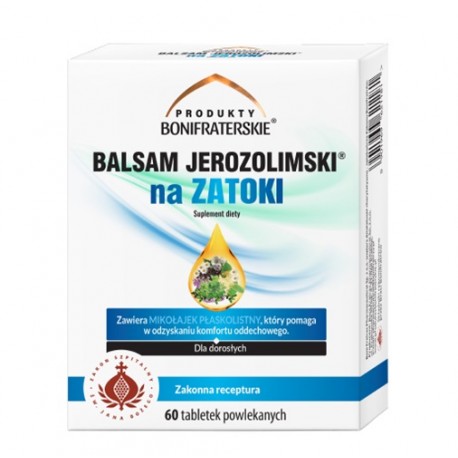 Balsam jerozolimski na zatoki 60 tabletek