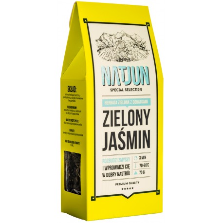 Herbata zielona ''Zielony Jaśmin'' 70g  NATJUN