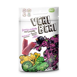 Żelki owocowe - czarna porzeczka 50g - Veri Beri