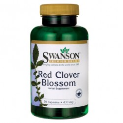 Swanson Red Clover Blossom (Czerwona Koniczyna) 430 mg  x 90 kapsułek