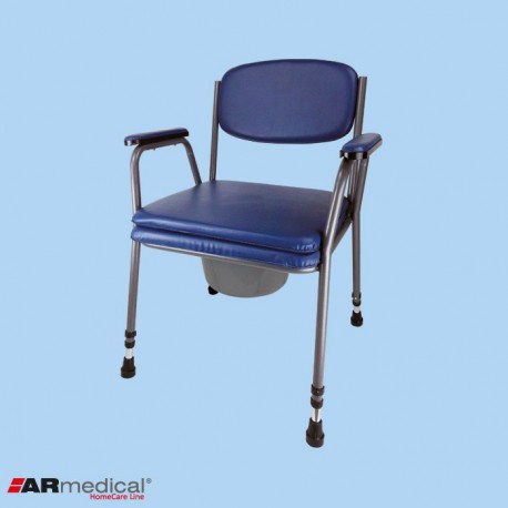 Krzesło toaletowe tapicerowane ARmedical