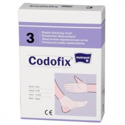 Codofix elastyczna siatka do podtrzymywania opatrunku 3cm x 1m (dłoń, stopa)