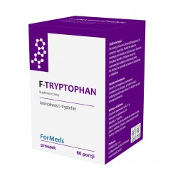 F-TRYPTOPHAN L-tryptofan 60 porcji FORMEDS