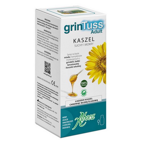 Grintuss Adult Syrop łagodzący kaszel 128g Aboca