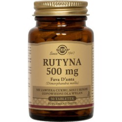 Solgar Rutyna 500mg x 50 tabletek