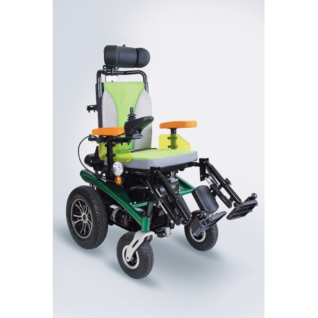 Wózek inwalidzki o napędzie elektrycznym SCRUBBY