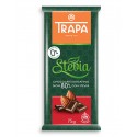 Czekolada Trapa Gorzka 80% kakao ze stewią Bez dodatku cukru Bezglutenowa 75g