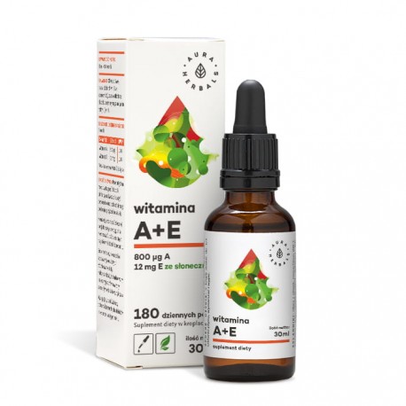 WITAMINA A+E 30ML  AURA HERBALS