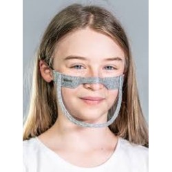 Vitberg Mini Shield KIDS mask / mini przyłbica DLA DZIECI zakrywająca usta i nos 2 szt.