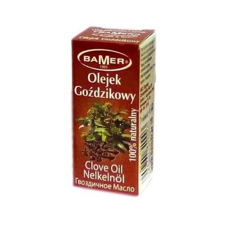 NATURALNY OLEJEK ETERYCZNY GOŹDZIKOWY BAMER 7 ML