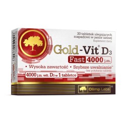 OLIMP GOLD-VIT D3 FAST 4000 j.m. x 30 tabletek