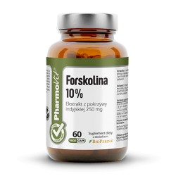 Pharmovit Forskolina 10% Ekstrakt z pokrzywy indyjskiej 250 mg